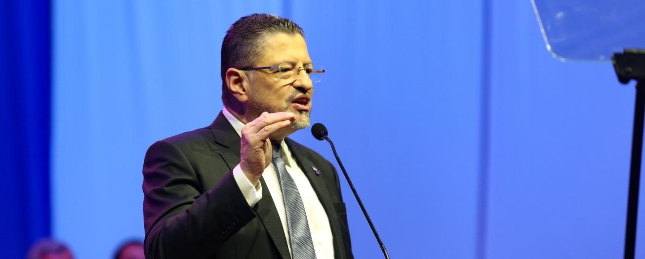 Presidente Chaves anuncia la Costa Rica del futuro