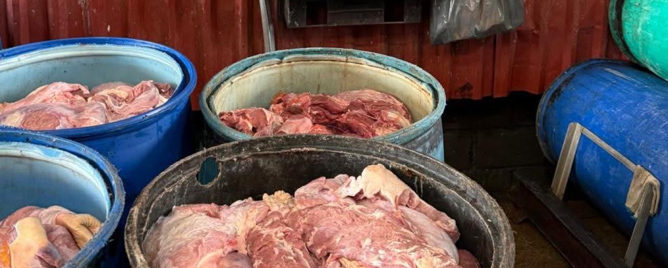 SENASA incautó 985 kilos de carne en Alajuela