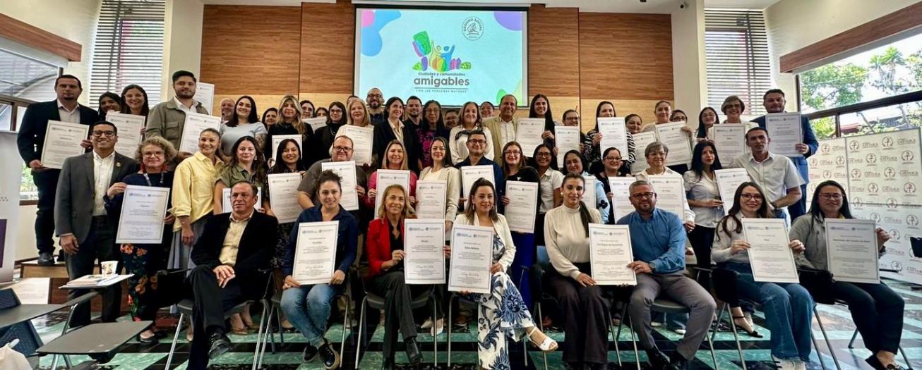 Grecia y Sarchí son parte de las 50 ciudades y comunidades amigables con las personas mayores
