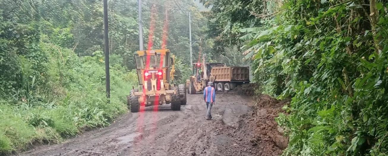 Conavi inicia intervención de ruta 741 entre Río Toro y Bajos del Toro