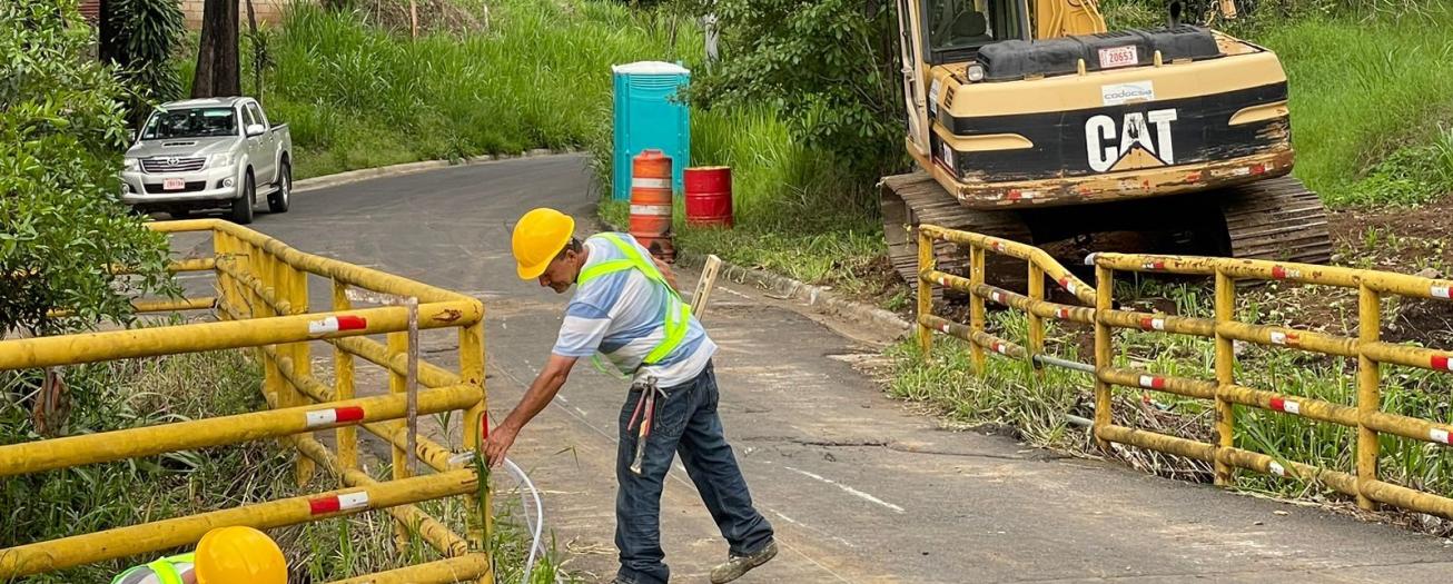 Municipalidad de Alajuela inicia construcción del puente con Santa Bárbara