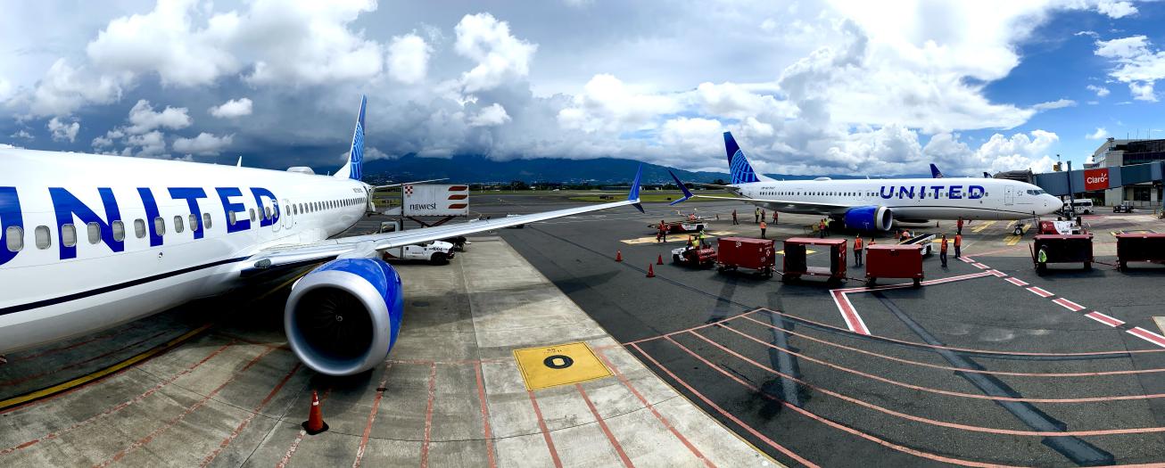  United Airlines aumenta sus vuelos desde el Aeropuerto Internacional Juan Santamaría este invierno en EE.UU.