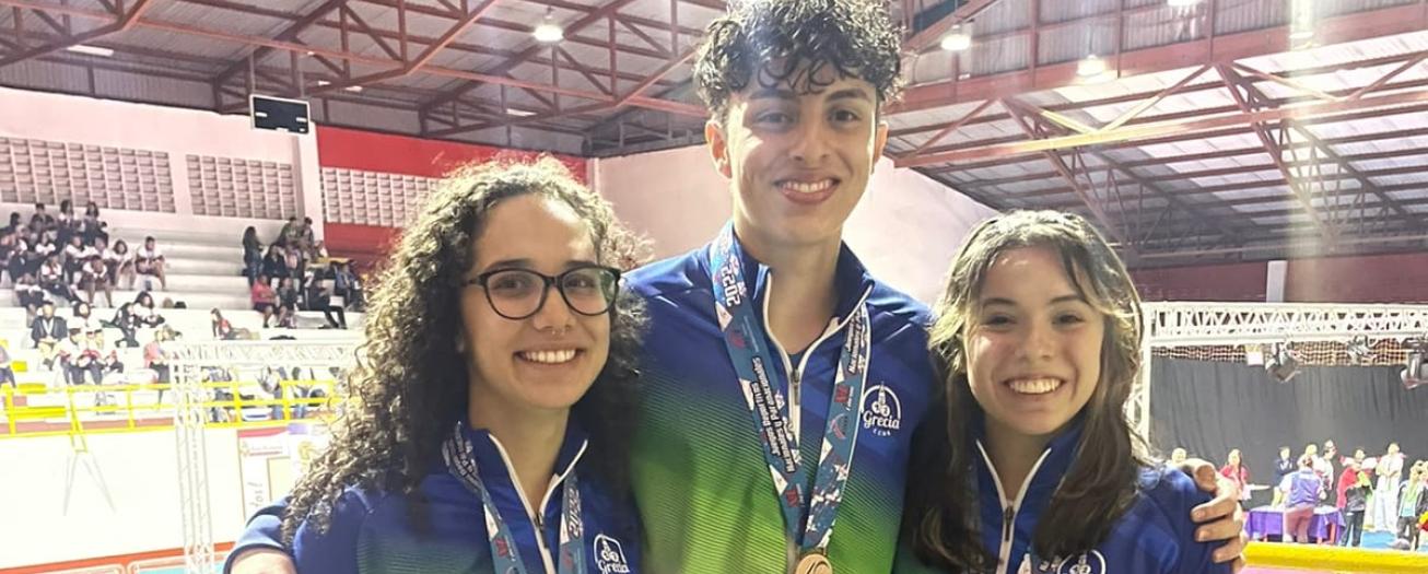 Los tres representantes de taekwondo de Grecia lograron medalla 