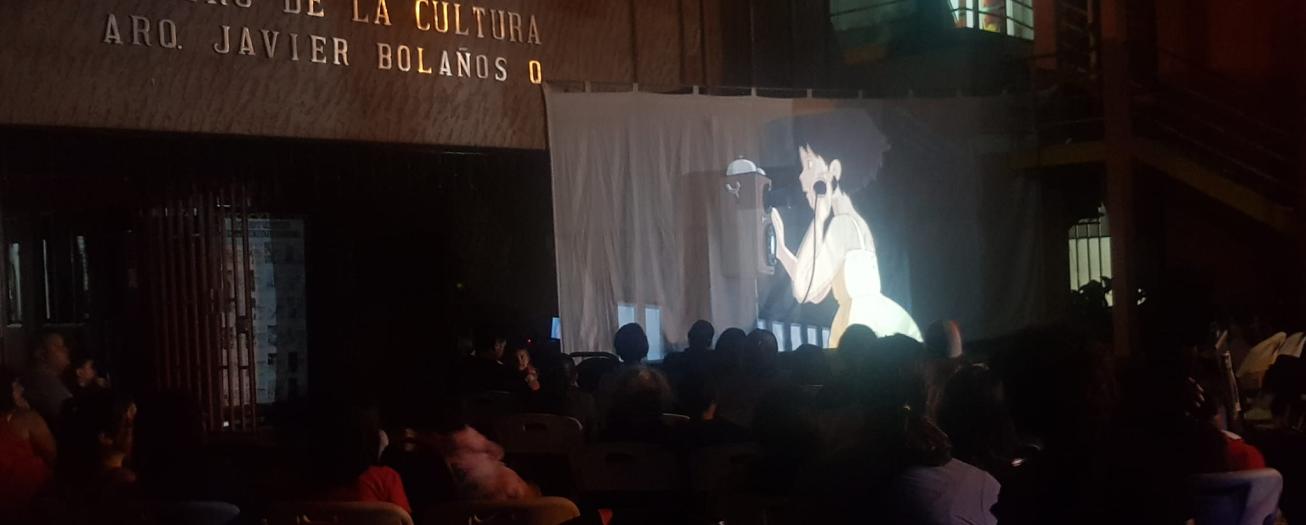 Noche de cine al aire libre en el Centro de la Cultura