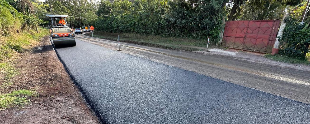 Vecinos de Poás y turistas recibirán  para Navidad ruta recarpeteada 