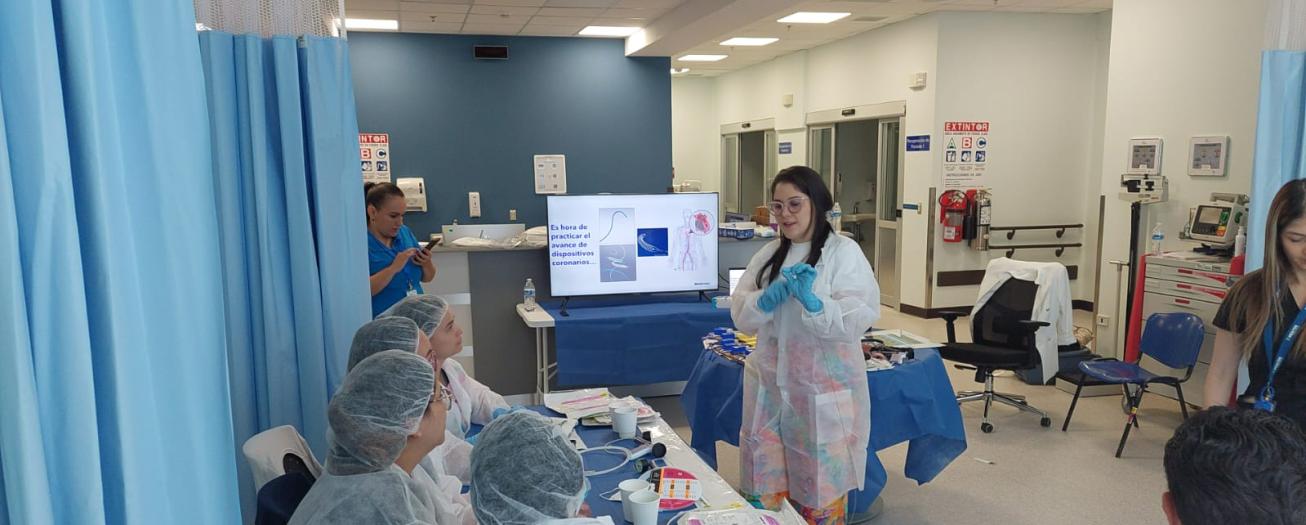 Funcionarios del hospital de Alajuela actualizaron conocimientos en temas coronarios 
