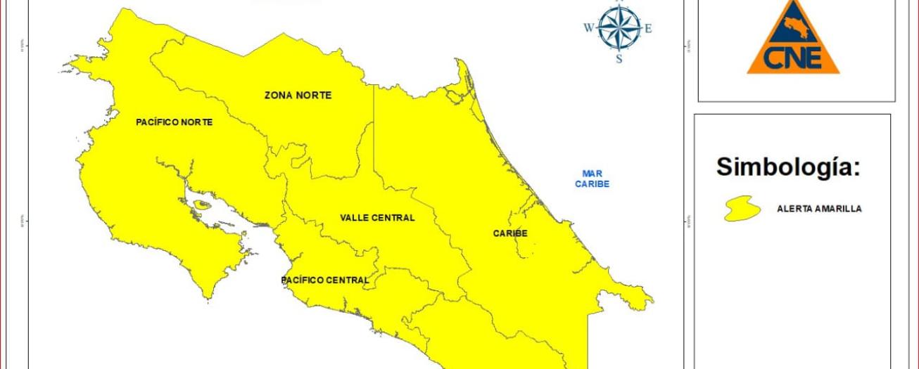 País en alerta amarilla por fenómeno del Niño