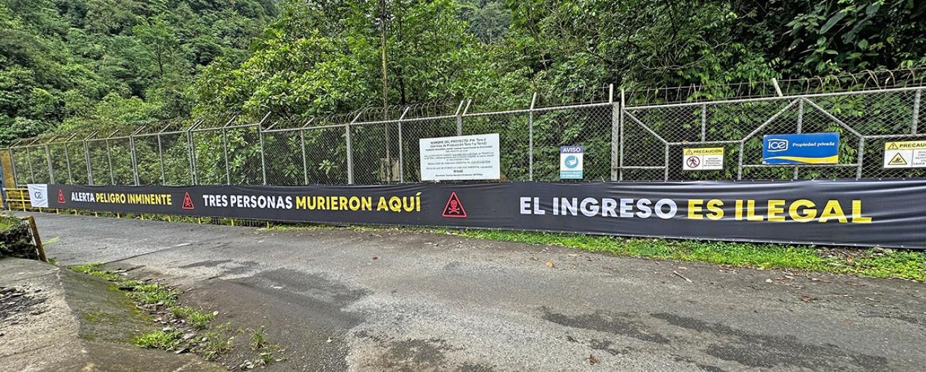 ICE reitera: ingreso ilegal a Río Toro y Quebrada Gata pone en alto riesgo vida de las personas