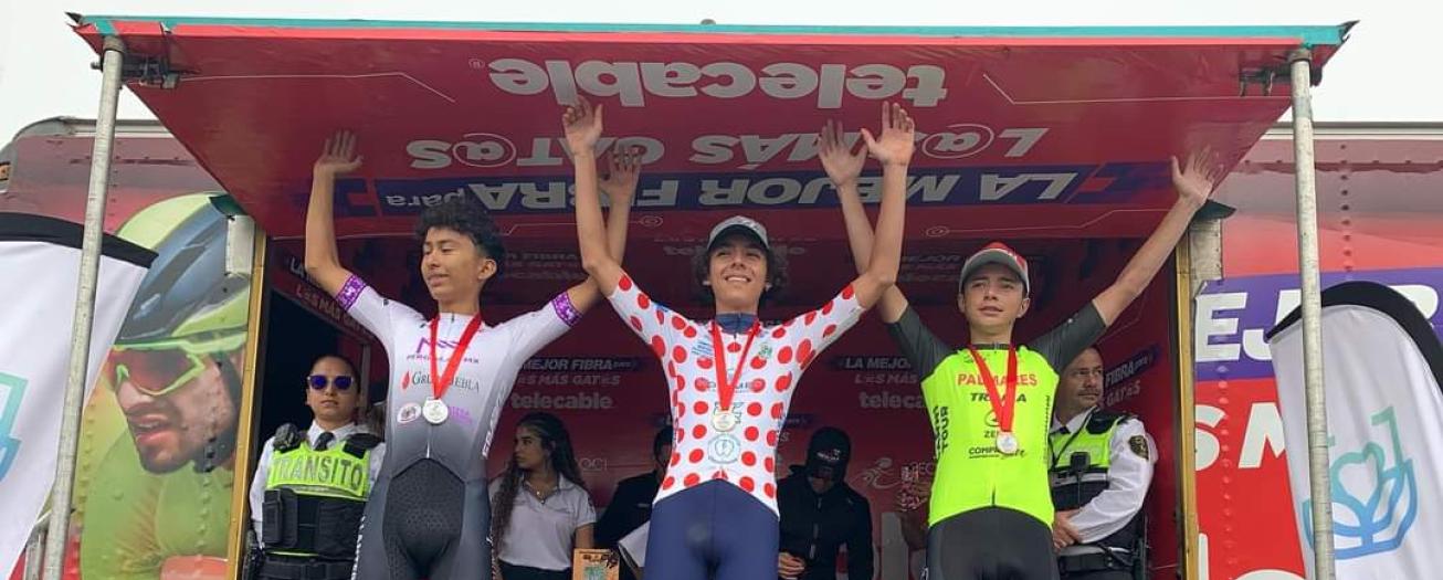 Griego logra campeonato de montaña y subcampeonato en la general 