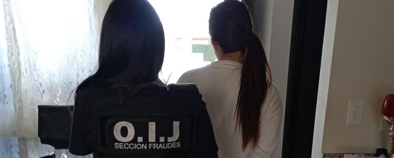 OIJ detiene a cuatro personas sospechosas de  Fraude Informático 