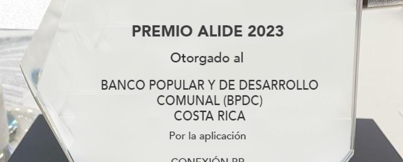 Producto Conexión BP del Banco Popular recibe premio a nivel latinoamericano  