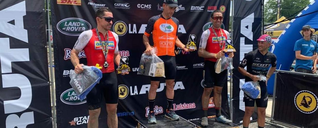Ciclista griego gana la Máster B de la Ruta de los Conquistadores 
