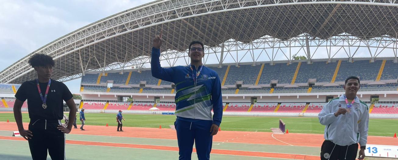 Jeims Molina de Grecia logra su segundo título nacional en pruebas de lanzamiento