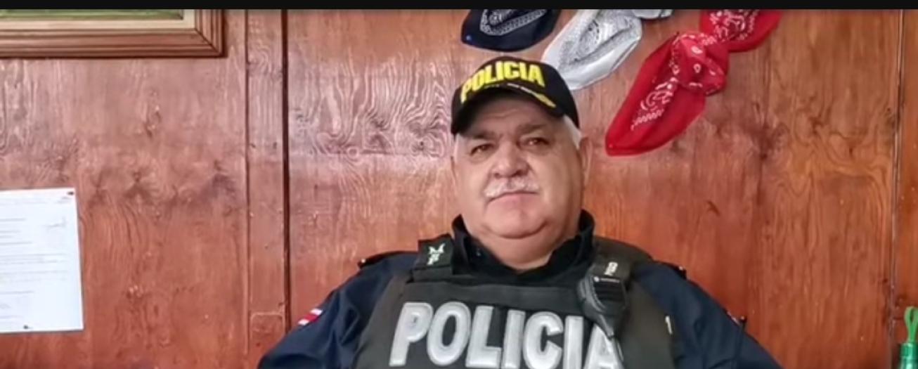 Teniente Carlos Jiménez deja de ser jefe de Fuerza Pública en Grecia 