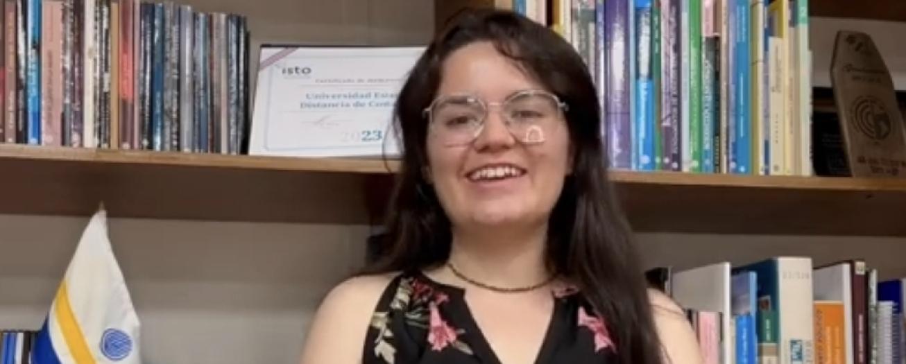 Estudiante de Informática Educativa de la UNED  gana galardón centroamericano por excelencia académica