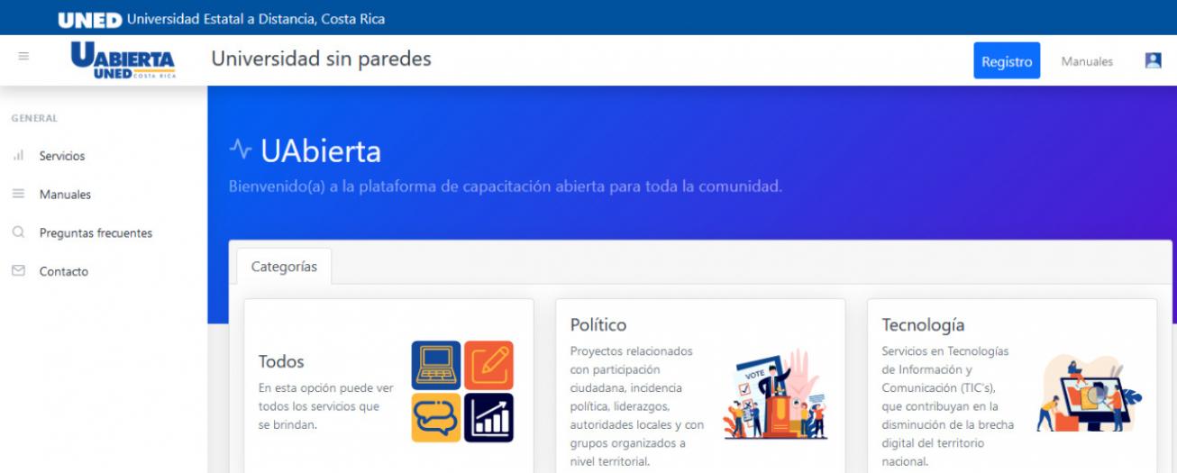 UNED ofrece con U Abierta cursos gratuitos y virtuales para toda la población