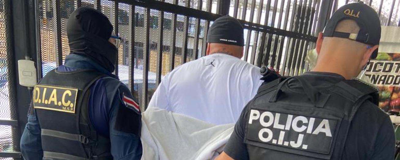 OIJ detiene  a sospechoso de Infracción a la Ley de Psicotrópicos en Alajuela