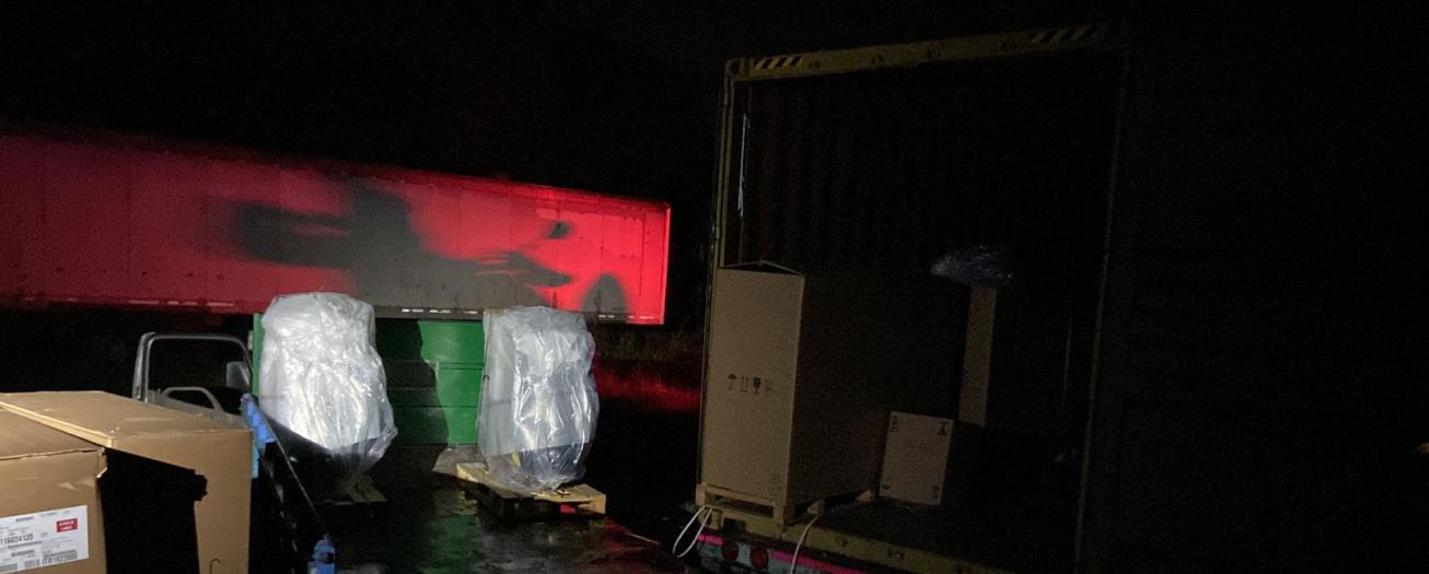 Fuerza Pública detiene a seis sospechosos por robo de contenedor