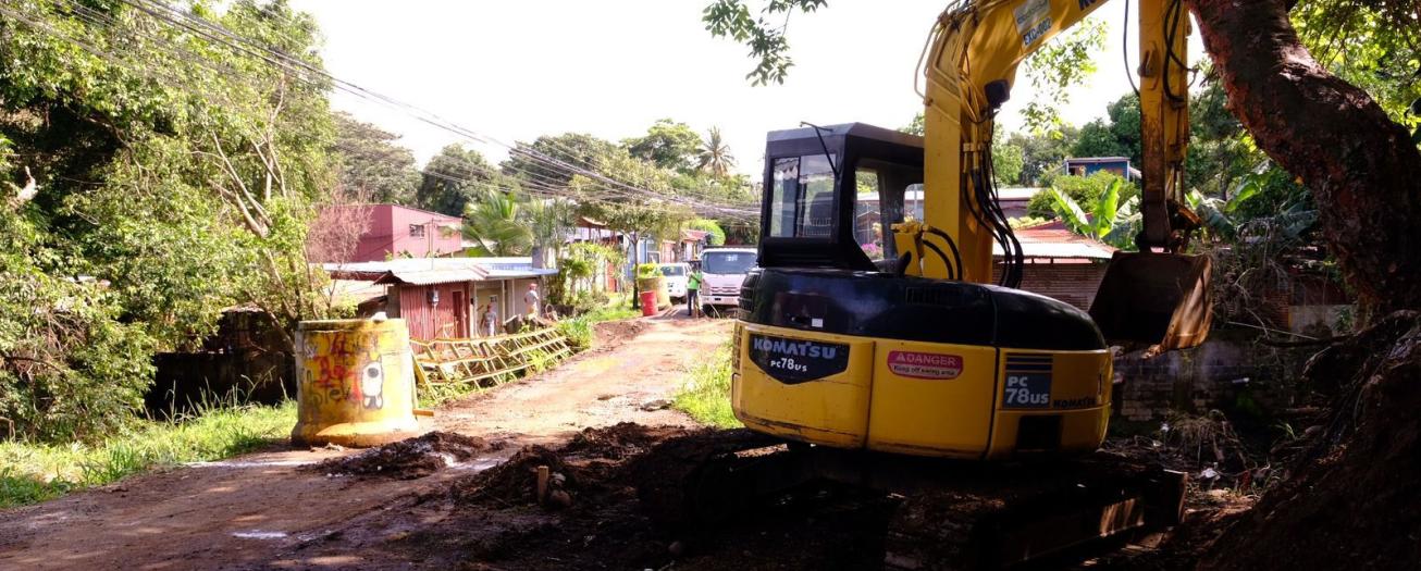 Inician  obras constructivas en puente “El Urbano” sobre el río Ciruelas en el Roble de Alajuela
