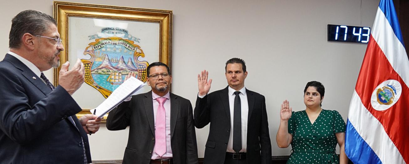 Consejo de Gobierno nombra a Ricardo Quesada Salas como nuevo presidente ejecutivo del INDER  