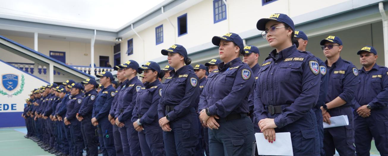 Academia Nacional de Policía capacitó a 102 nuevos policías 