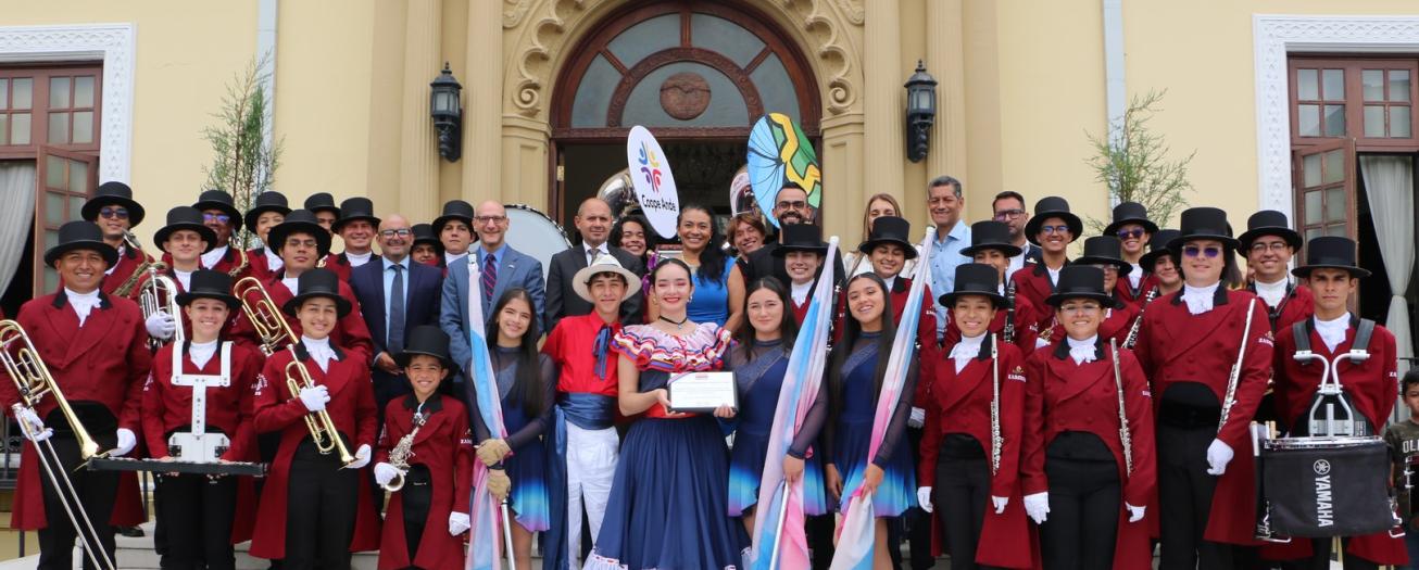 Cancillería designa a Banda Municipal de Zarcero como ‘Representante de la Diplomacia Cultural Costarricense’ 