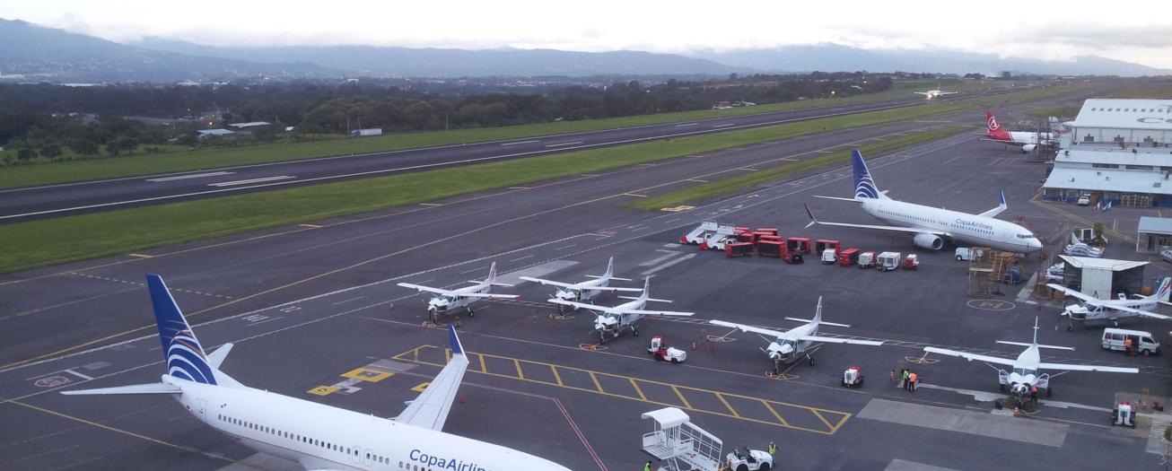 Aeropuerto Internacional Juan Santamaría recupera un 90% del tráfico de pasajeros registrado prepandemia