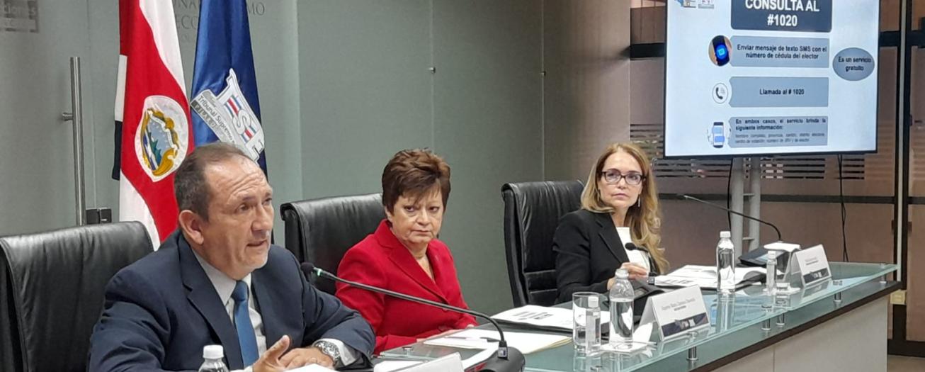 TSE garantiza transmisión de resultados de forma segura  transparente y oportuna