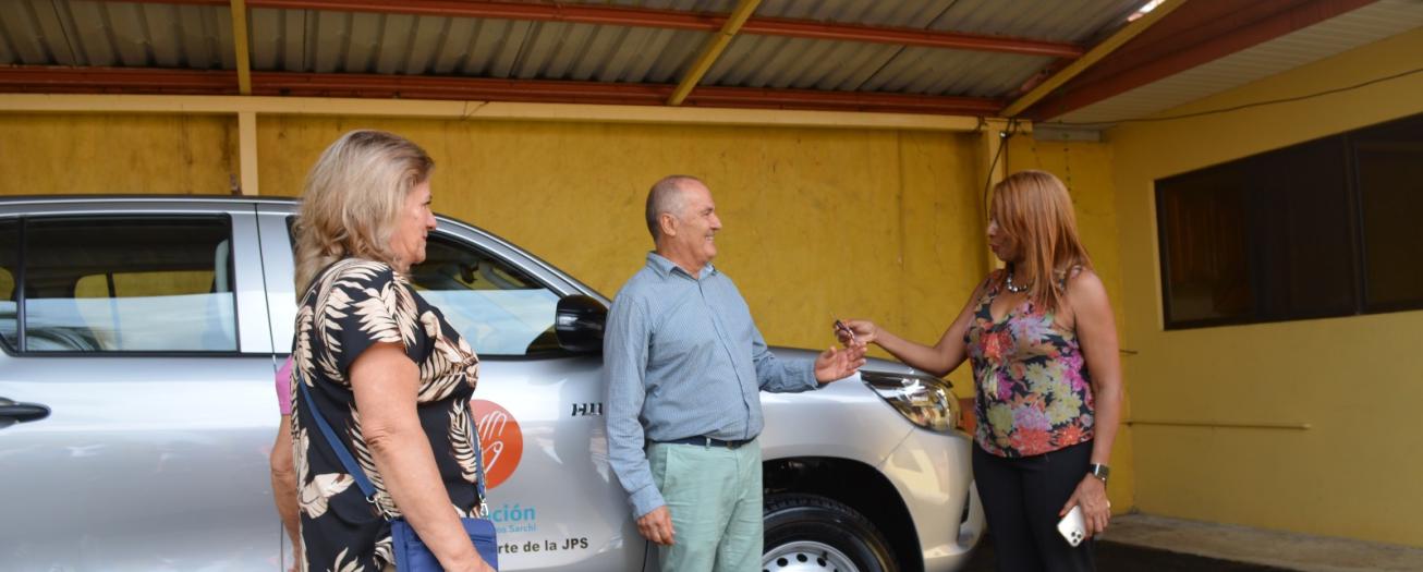 JPS realiza inversión social en la Asociación de  Cuidados Paliativos de Sarchí 