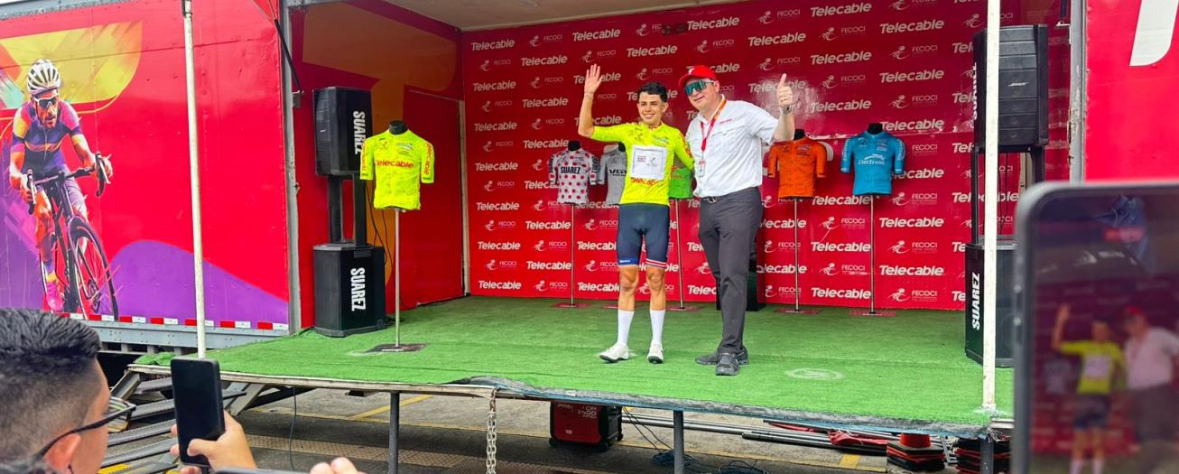 Hijo de Concepcion de Naranjo es el primer líder de la Vuelta Internacional a Costa Rica