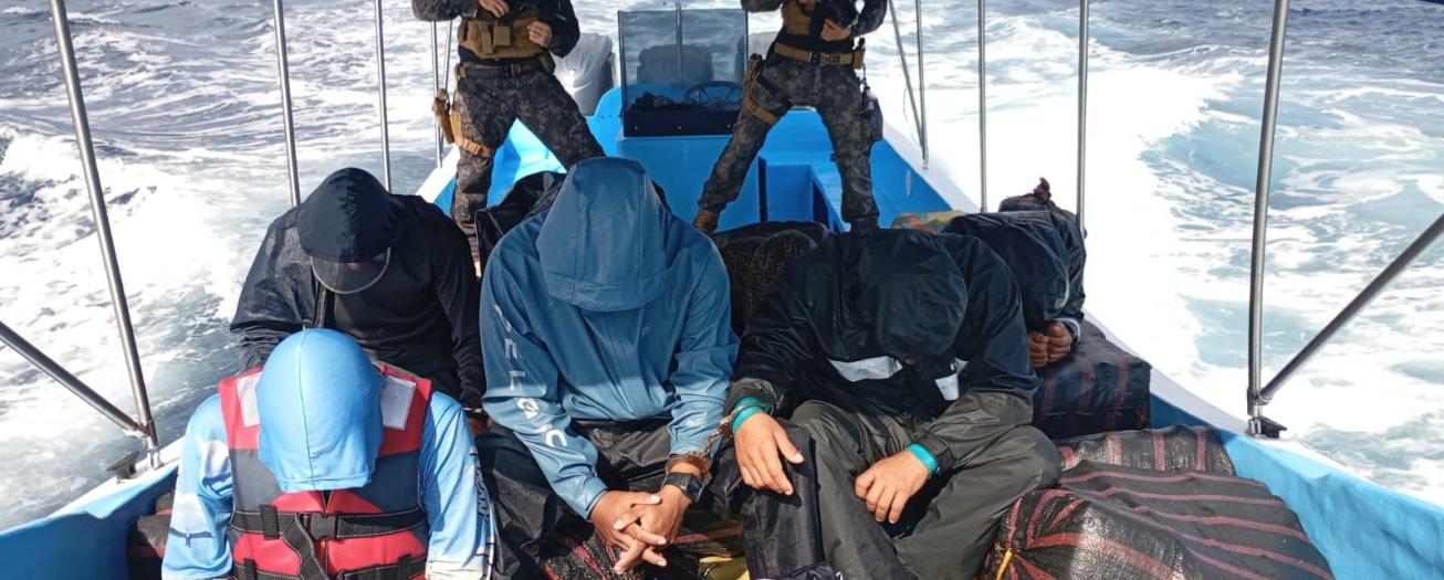 Nuevo golpe al narcotráfico en aguas del Pacífico Sur
