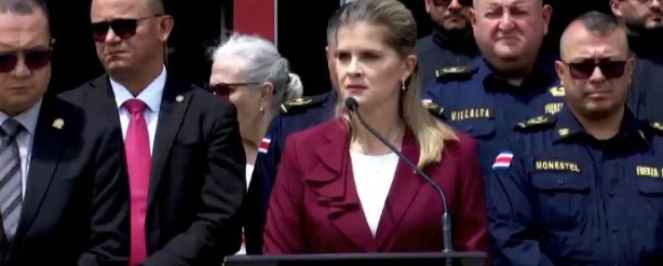Presidente Laura Fernández asume control directo de la estrategia de seguridad ciudadana