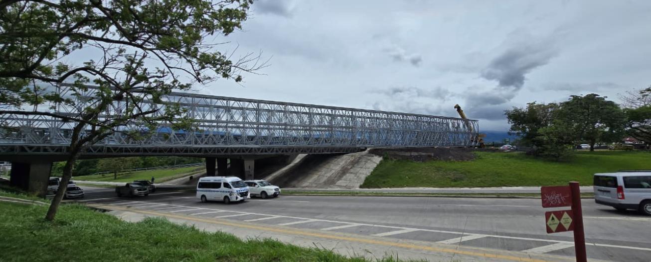 Cambio de puente modular frente al aeropuerto iniciará este jueves con tramo cerrado en radial Alajuela