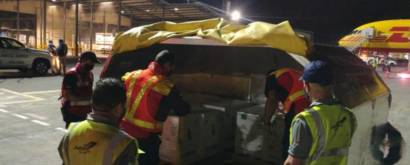 Llega segundo lote de vacunas de esta semana