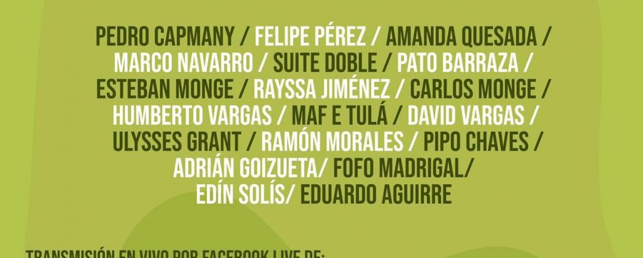 Artistas nacionales se unen en apoyo a comunidades afectadas por inundaciones