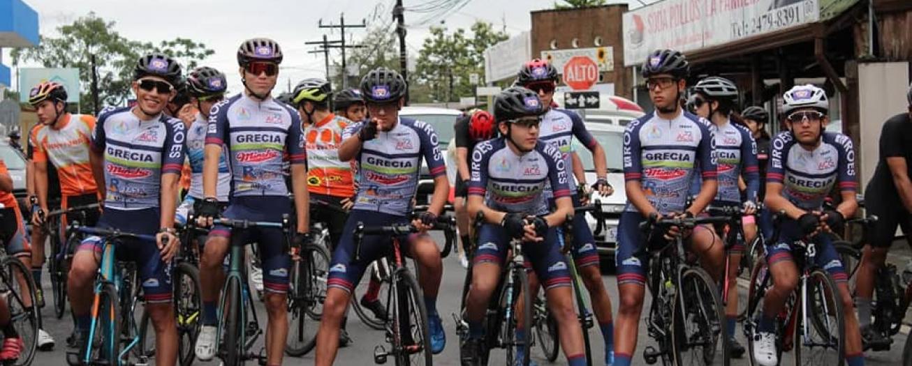 Grecia inicia participación en Juegos Deportivos Nacionales con ciclismo