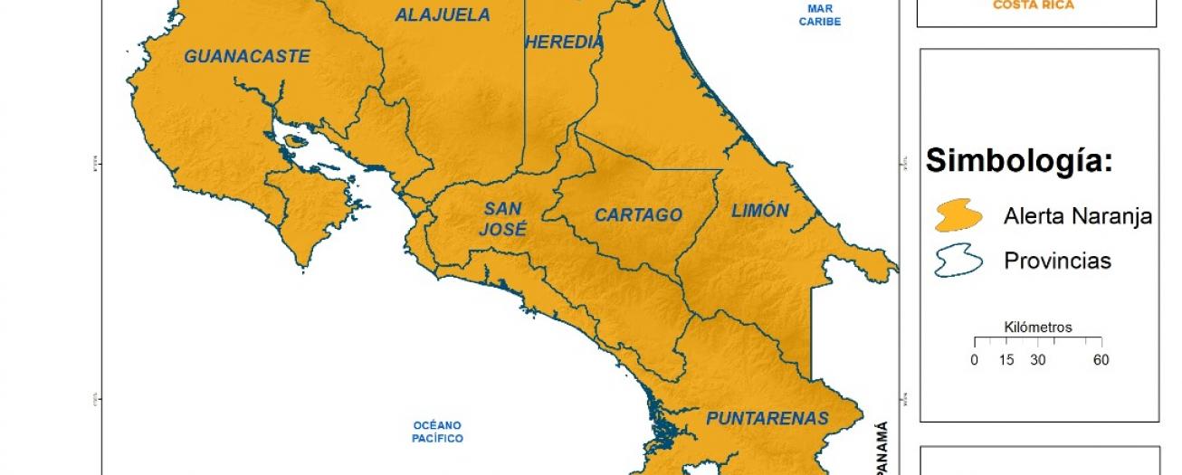 Se mantiene la alerta naranja para todo el país por Covid-19