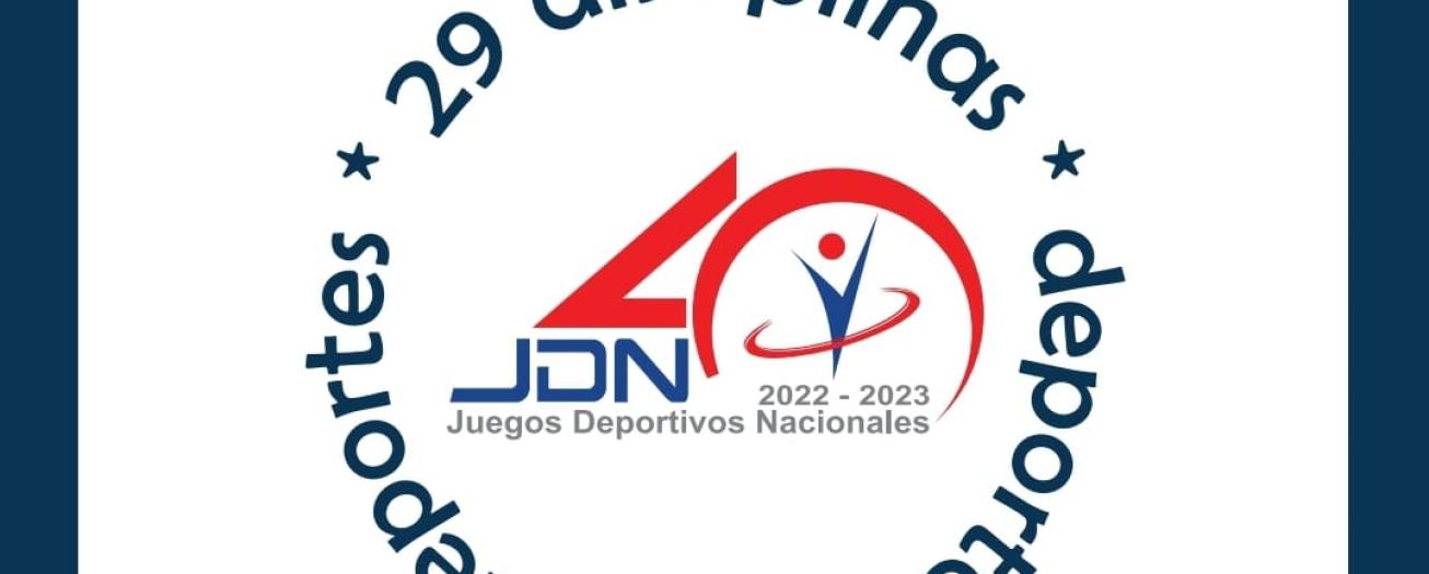 Listas las sedes y fechas para los XL Juegos Deportivos Nacionales 