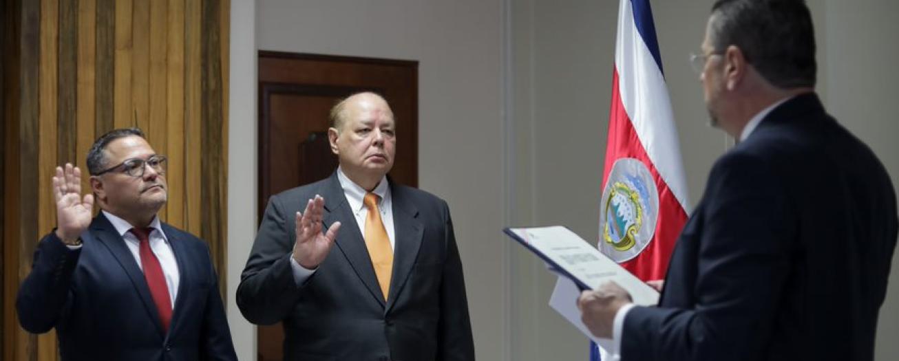 Presidente Chaves anuncia cambios en su gabinete