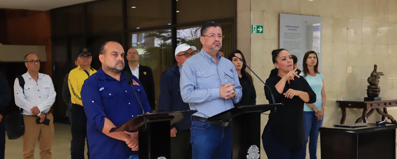 Gobierno anuncia plan inmediato de atención ante emergencias por lluvias