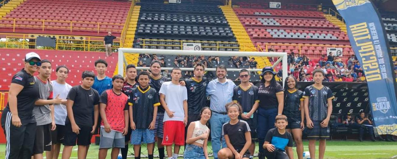 Fuerza Pública inauguró Ligas Atléticas Policiales en Alajuela