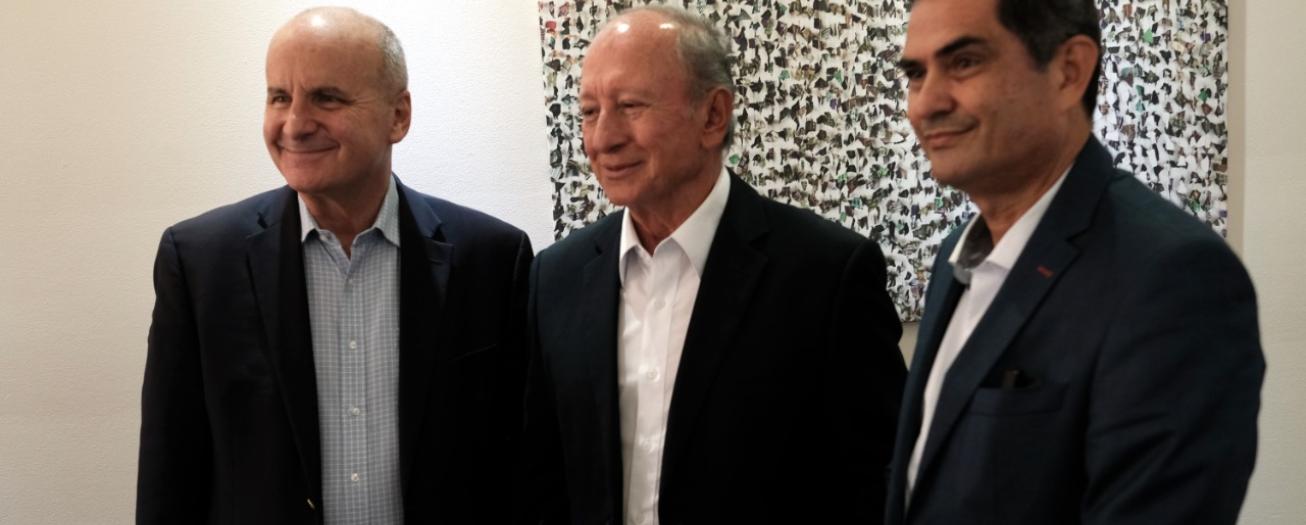 Dr. Rodolfo Hernández da adhesión  a José María Figueres 