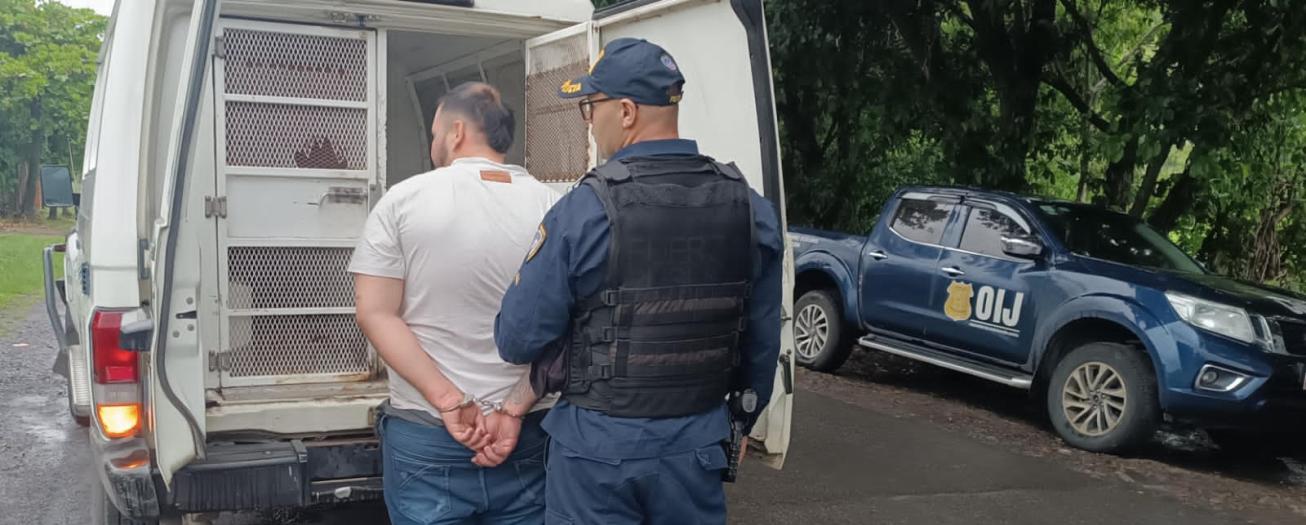 Fuerza Pública detiene a hombre que asaltó bar en Alajuela