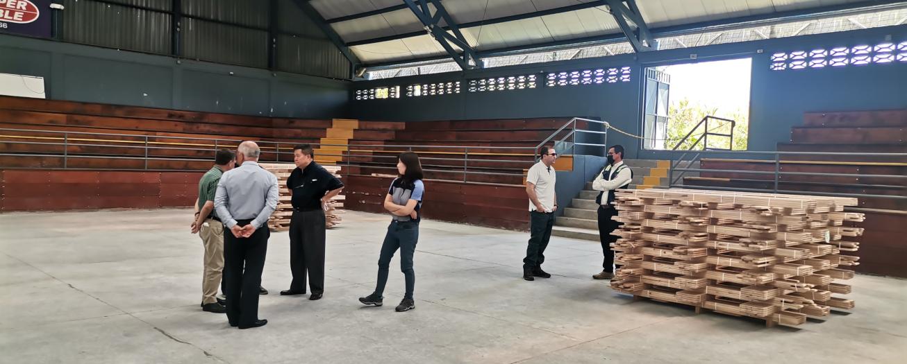 Gimnasio del Polideportivo ahora sí tendrá piso de calidad mundial