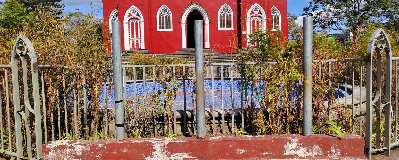 Letras con el nombre de Grecia fueron retiradas del parque central por estar deterioradas