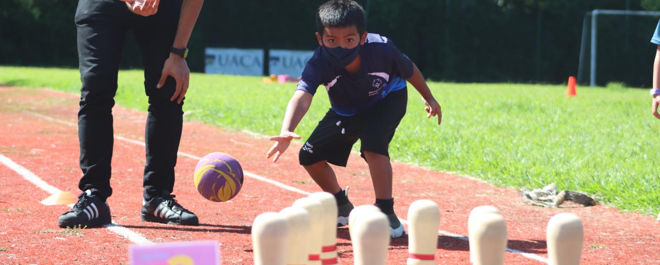 Grecia, San Ramón y San José se llenaron   de sonrisas en  Mini Olimpiadas Recreativas 