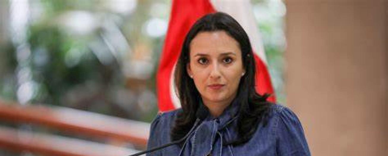 Renuncia Ministra de la Presidencia Natalia Díaz Quintana  