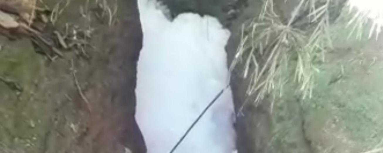 Vuelven los malos olores y contaminación al río Agualote