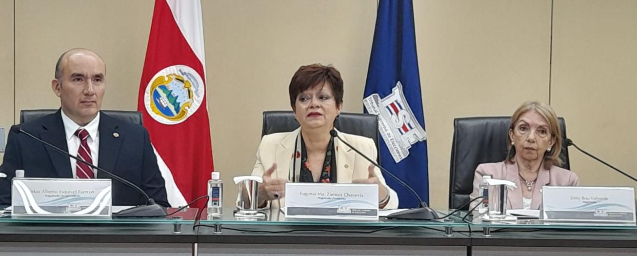TSE presenta reformas electorales ante la Asamblea Legislativa