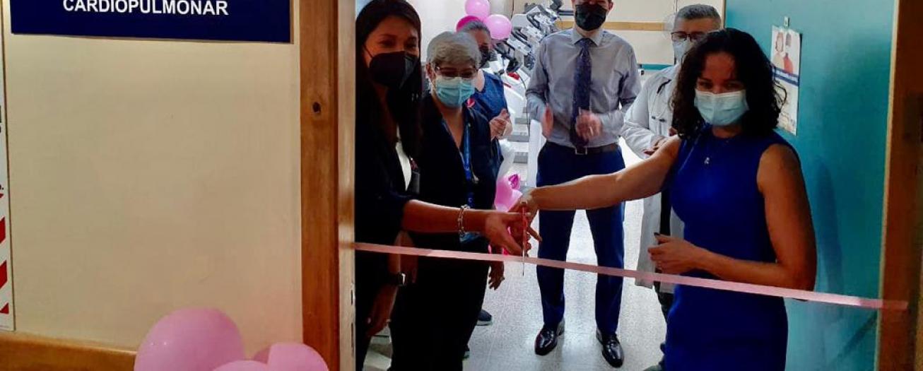 Hospital de Alajuela fortalece programa de rehabilitación cardiopulmonar con nuevos equipos